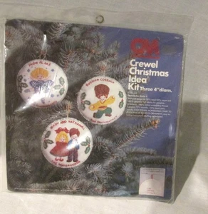 Kit de adornos navideños vintage Cascanueces Suite 11 Columbia Menerva CM Crewel - Imagen 1 de 4
