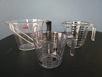 OXO Good Grips Angled Measuring 4 Cup Capacity Pour Spout Pitcher Plus 2 Others - Image 1 of 4