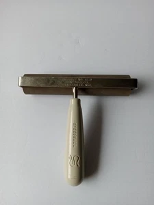 Vintage Speedball 6" Roller Brayer 4129 Gummi Tinte Farbe Stempel grau USA Linoleum - Bild 1 von 11