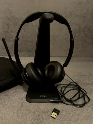 EPOS Impact 1060T ANC Bluetooth Headset + Ladestation | Active Noise Cancelling - Bild 1 von 2