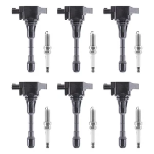 6PCS Ignition Coil For Nissan 370Z Infiniti G37 M37 Q60 Q70 QX50 QX70 3.7L UF617 - Picture 1 of 10