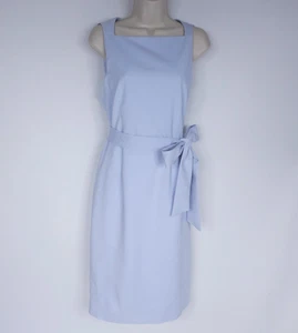 Antonio Melani Damen Kleid 12 Pastellblau Etuikleid Midikleid Ärmellos Gebunden - Bild 1 von 15