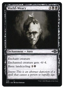 MTG World-Weary | #348 Modern Horizons 2 | English - Picture 1 of 2