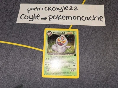 Dark (Dunkles) Arbok Holo Rare German Card Team Rocket Set 2/82 MP - Image 1 of 4