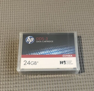 NUEVO Y Sellado de Fábrica - Cartucho de Datos HP 24GB DDS-3 (C5708A) Envío Gratis Foto 1 de 4