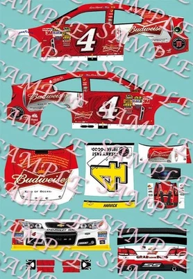 Предзаказ покупатель запрос Hamlin 2024 Harvick 2014 1/64 Peel & Stick наклейки - Изображение 1 из 3
