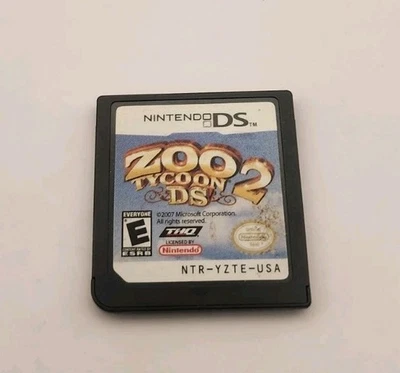 Zoo Tycoon 2 DS (Nintendo DS, 2008)  Tested And Working Cartridge Only - Image 1 of 2