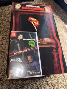 Retrorealms HALLOWEEN Collector’s Edition Switch Double Feature Ash vs Evil Dead - Picture 1 of 3