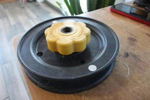 Carrete Downrigger Penn con perilla y línea trenzada de acero inoxidable - Imagen 1 de 2