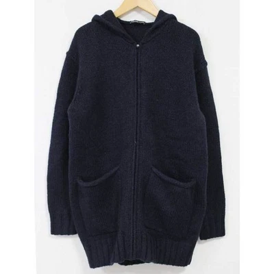 James Spurs Wool Camel Zip up Hoodie Women's 1 Navy New Arrival Used KIDS-0 - Image 1 of 4