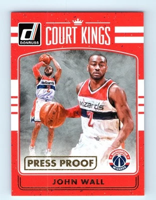 John Wall Wizards 2016 Donruss Court Kings 新闻证明 #16 — 第 1/2 张图片