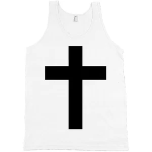 Camiseta sin mangas Cross Bella + Lona Faith Jesus God Believe *TODAS LAS TALLAS Y NUEVA* - Imagen 1 de 1
