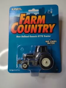 Ertl Farm Country New Holland Genesis 8770 Tractor 1/64 Die Cast - Picture 1 of 3