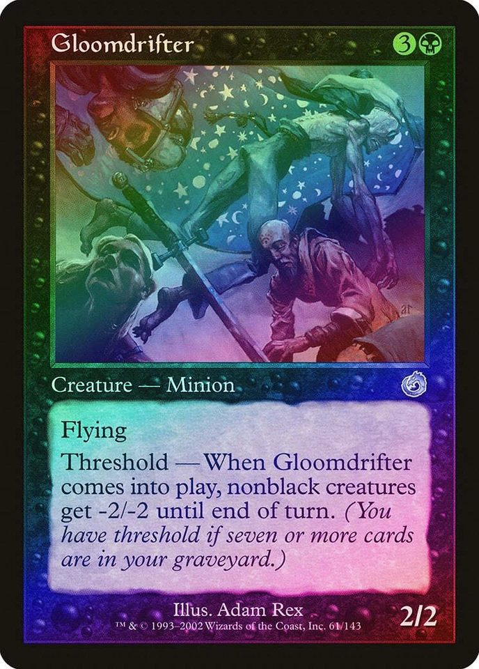 Gloomdrifter FOIL Torment NM Black Uncommon MAGIC THE GATHERING CARD ABUGames - Image 1 of 1