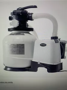 Intex Krystal Clear Flusso Acqua 7900L/h Pompa Filtro a Sabbia - 26646 - Foto 1 di 2