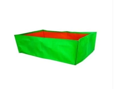 Grow Bag 24x12x12 Inch Rectangular Green Grow Bag ( pack of 5 ) - Image 1 of 4