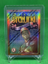Ron Gant 1996 Topps Finest Sterling Refractor Insert