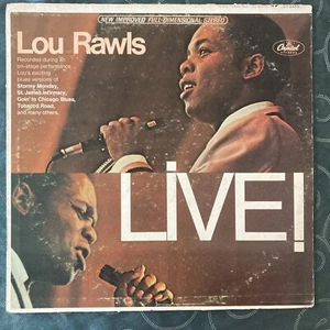 Lou Rawls Live! Lp Capitol Records ST 2469 Stereo 1966 - Picture 1 of 10