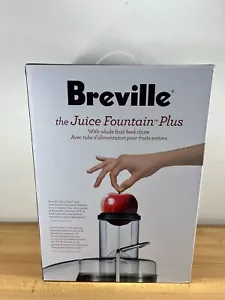 Breville JE98XL Juice Fountain Plus-Centrifugal Juicer-Stainless Steel W/ Box - Picture 1 of 16