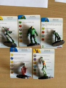 Heroclix Green Lantern Movie Set komplett 6 Figuren Fast Forces  - Bild 1 von 6