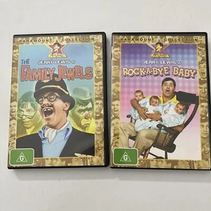 Jerry Lewis: Rock-A-Bye Baby / The Family Jewels (DVD, 1958) Region 4 - Picture 1 of 5