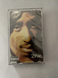 SEALED, 2Pac - Greatest Hits, 1st edition, only audio cassette part 1, US, 1998 - Picture 1 of 6