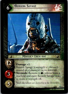 LoTR TCG BoHD Battle of Helm's Deep Berserk Savage 5R46 - Imagen 1 de 1