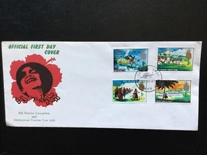 FIJI 1967 International Tourism Year FDC pictorial Cover (P90) - Picture 1 of 1