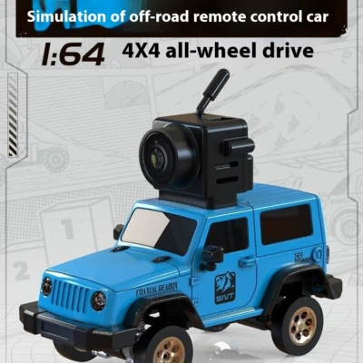 ‌SNICLO Wireless FPV RC Car - 4WD Off-Road Crawler Toy for Boys - Image 1 of 4