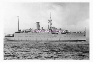 rs1044 - Royal Navy Depot Ship ex Cunard Liner - HMS Ausonia - photo 6x4" - Picture 1 of 1