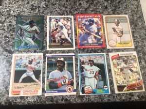 U-Pick Eddie Murray SINGLES Orioles Dodgers Indians Angels- YOU PICK ANY CARD(S)