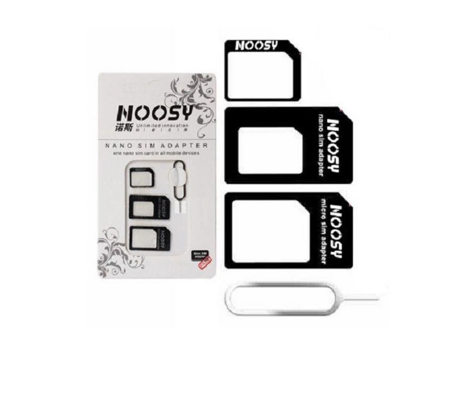 ADATTATORE NANO SIM A MICRO A STANDARD + estrattore per Iphone 5 4 4s 3 3g Ipad - Photo 1/1