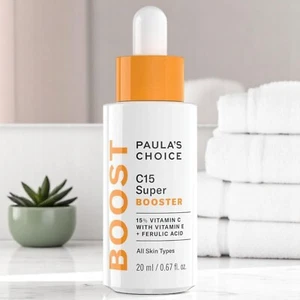 Vitamin C Serum Paulas Choice C15 Super Booster 15% Brightening 20ml Exp 07/25 - Picture 1 of 7