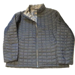 Ben Sherman Quilted Puffer Jacket Mens 2XL Lightweight Preppy Midnight Blue - Picture 1 of 7