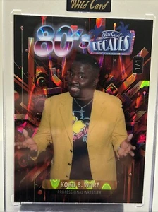 KOKO B. WARE 2024 Wild Card Decades 80's 1/1 Prizm WWE - Bild 1 von 6