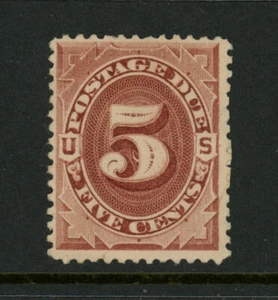 USA Scott #J15 F-VF MNG Mint no gum 5c BOB Postage Due US Stamp Cat $550 - Picture 1 of 2