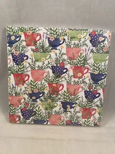 TEA BOUTIQUE Designer Series Paper DSP Stampin Up Full Pack 48 Sheets 6x6 - Picture 1 of 2