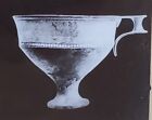 Silver Cup With Gold Trim, Athens National Museum, Magic Lantern Glass Slide,