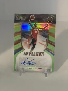 2020-21 Select In Flight GERALD GREEN Neon Green Auto /99 IF-GGR - Picture 1 of 7