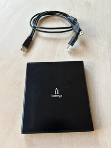 Iomega - Super Slim DVD - Portable / External Writer - DVD RW / CD RW - USB 2.0 - Picture 1 of 11