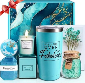 Spa Gift Basket for Women – Relaxing Self Care Kit – Unique Birthday Gift - Picture 1 of 6