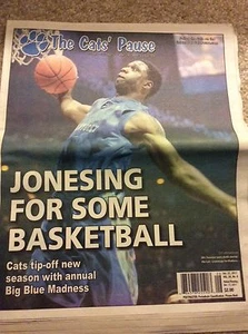 The Cats Pause issue- UNIVERSITY OF KENTUCKY BASKETBALL Jonesing For Some BBall - Picture 1 of 1