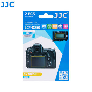 JJC LCD Guard Film Screen Display Hard Coating Protector for Nikon D850 Camera