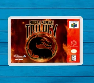 MORTAL KOMBAT TRILOGY NINTENDO 64 FRIDGE MAGNET IMAN NEVERA - Picture 1 of 1
