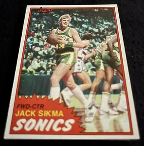 1981-82 Topps #39 Jack Sikma lote de 15 tarjetas Seattle Supersonics Sonics - Imagen 1 de 2