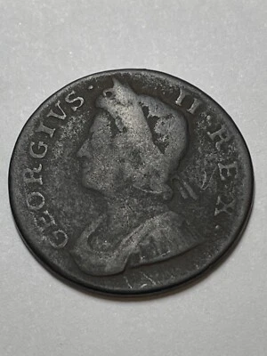 1738 Great Britain Half Penny - Image 1 of 2