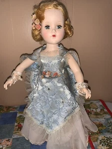 ATEMBERAUBENDE Vintage 17"" Nanette alle original Hartplastik Walkerpuppe ungespielt mit - Bild 1 von 12
