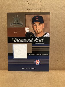 2003 Donruss Diamond Kings Diamond Cut Collection Kerry Wood Jersey 421/500 Cubs