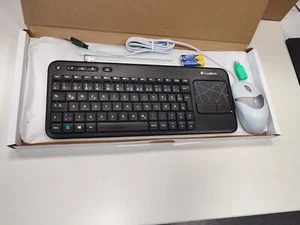 Tastatur Logitech K400r + Maus + 2 Batterien - Bild 1 von 1
