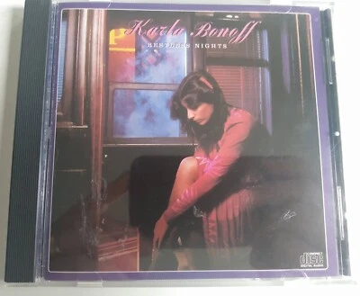 Karla Bonoff - " Restless Nights "  - 1979 USA 9 Track CD - FREE UK P&P. - Изображение 1 из 2